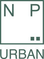 Logo NP..Urban colore verde Studio di Architettura Urbanistica